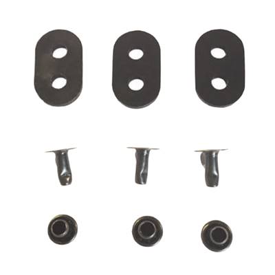 Accessoires 3 paires de Rivets + Plaques pour AIRCAST PODALIB