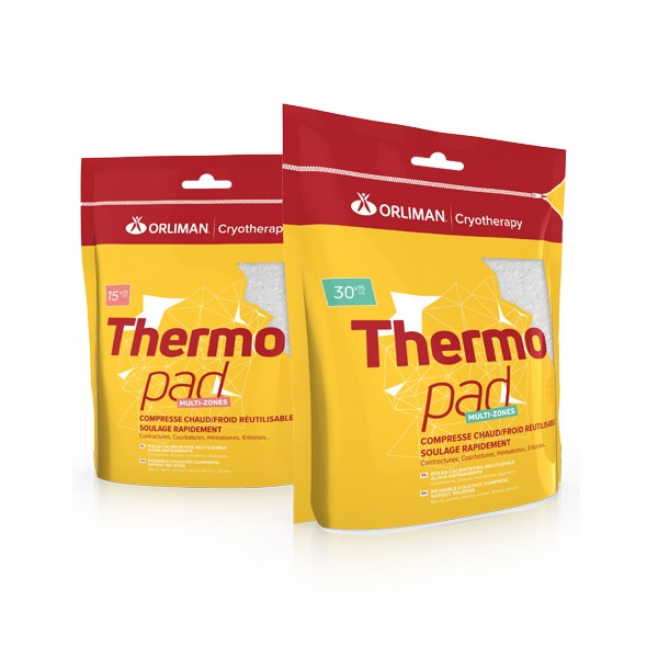 Compresse de chaud/froid réutilisable THERMOPAD