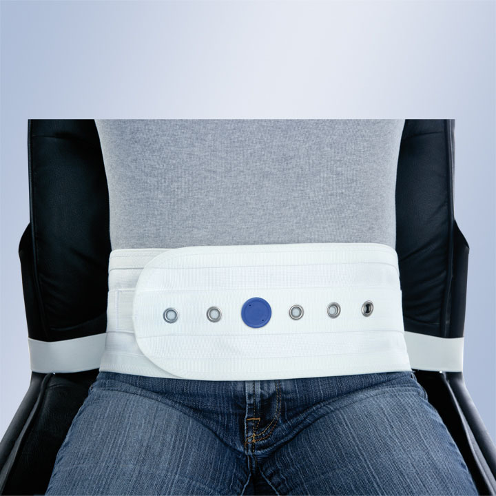 Attaches abdominales à aimants pour chaise ou fauteuil avec boucles 1017