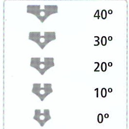 Jeu de cales de limitation d'extension OCR205E