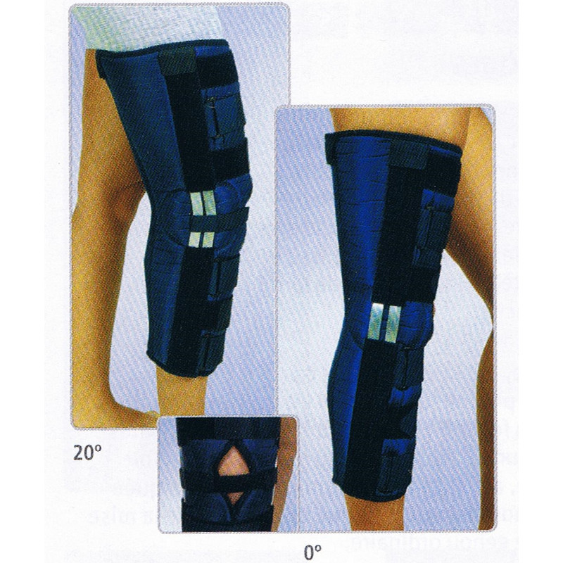 Orthèse immobilisatrice de genou à 0°/20° IR-5001/IR-5002 IR-6001/IR-6002