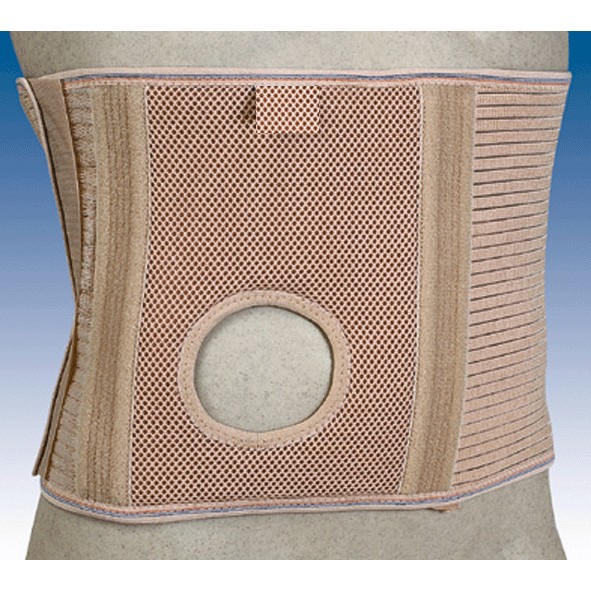 Ceinture abdominale pour stomisés avec orifice STOMAMED COL-165/COL-167/COL-169/COL-245/COL-247/COL-249